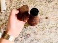 Декоративна бутилка - дърво, снимка 5