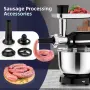 3 в 1, 2000W Мултифункционален Кухненски Робот Homlee SM-1518BM, 5.5L, снимка 8