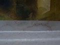 ХРИСТО КАБАКЧИЕВ картина "Градски пейзаж" акварел 1950 г, снимка 6
