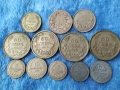 12 стари български монети, има сребърни, снимка 1