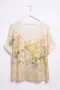 Туника “Sunny Floral Charm” – ефирна туника с жълти рози арт.5099, снимка 4