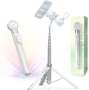 KraftGeek 67" двустранен магнитен статив за телефон за iPhone MagSafe, автоматичен, снимка 1