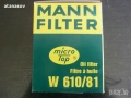 маслен филтър MANN W 610/81 , снимка 1