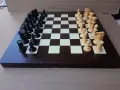 Стар ГОЛЯМ шах с табла, снимка 4