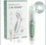 Momcozy BreezyClear™ акумулаторен назален аспиратор 2 в 1 със спрей и засмукване,медицински клас,нов, снимка 1