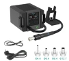 Станция за запояване горещ въздух QUICK 861 Pro Smart 1300W, , 50–550°C, с цифров дисплей, снимка 4