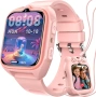 Детски смарт часовник SmartWatch Z30 4G GPS розов с видео разговори GPS тракер, 4G видео разговори , снимка 1