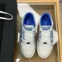 Amiri Skel Top Low Sneakers "White/Light Blue" Унисекс👟Дамски Маратонки👟Мъжки Маратонки Код ch14, снимка 3
