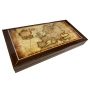 Премиум Табла Антична карта 48x48cm, снимка 1