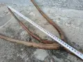 Старинна Автентична Дървена Трирога Вила За Сено. / 180 см. / НОМЕР 1507. , снимка 8