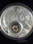 Сребърни юбилейни монети 20 евро и 20 рубли, снимка 5