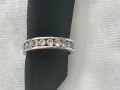 Пръстен от сребро с кубичен цирконий., снимка 1