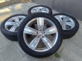 ОРИГИНАЛНИ джанти 19  ' цола с ГУМИ 235 50 R19 5х112 VW TIGUAN / Фолксваген Тигуан, снимка 1