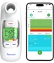 Пиков дебитомер Sonmol,Bluetooth,PEF и FEV1 за деца,възрастни,астма,ХОББ и други белодробни - нов, снимка 10