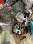 Мощен вентилатор с елегантен ретро хромиран вид, снимка 6