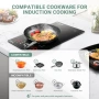 AMZCHEF индукционен плот 2 зони 3300W Flex Zone, снимка 5