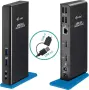 Докинг станция i-tec USB 3.0/USB-C с 2x HDMI, LAN, 6x USB, DisplayLink, Windows, macOS, снимка 1