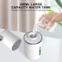 Cuteefun Автоматичен дозатор за течен сапун, безконтактен, презареждащ се, 380 мл, стенен – бял НОВ, снимка 2