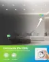 Комплект вградени лунички LED панел/спот лампи за таван (ултратънки), IP65, 3 цветни температури, снимка 5