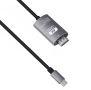 Type C-HDMI кабел за свързване на телефон с телевизор, 2м/4Kx2K - 60Hz, снимка 1