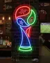 Смарт LED неон надпис/декор купа за световното 2026 – RGB, USB захранване, димиране и монтаж, снимка 1