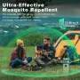 в 1 репелент против комари с кемпинг фенер и батерия, снимка 2