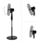 Вентилатор на стойка 16" Muhler FM-1650, 40W, снимка 2