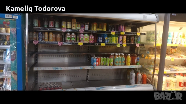 Професионална хладилна витрина с вграден агрегат