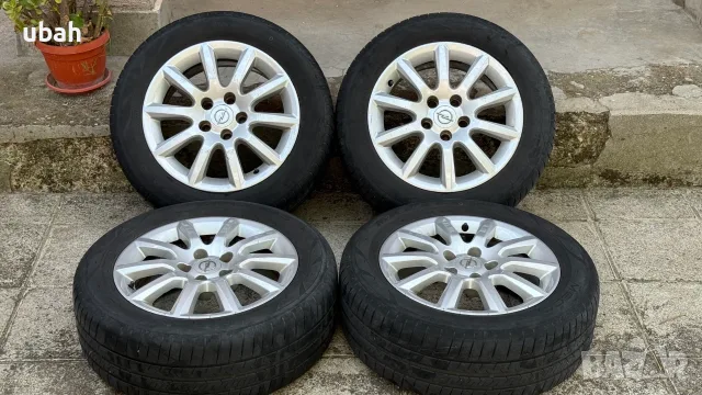 Комплект оригинални 16" джанти за Opel с летни гуми Maxxis Mecotra 3 (ME3) 205/55/16 91H (DOT 0222)