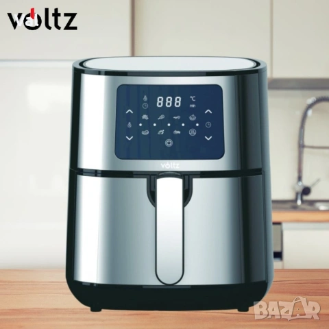 Фритюрник AirFryer Voltz, снимка 2 - Фритюрници - 54682561