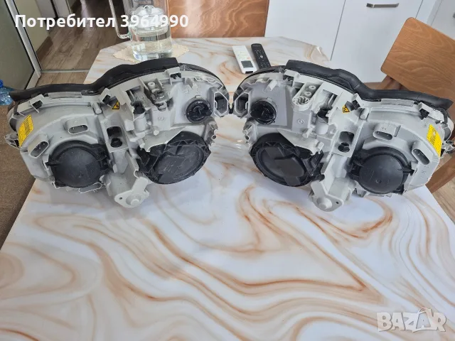 Кристални Оригинални КСЕНОНОВИ фарове BOSCH за Мерцедес С клас W203 ФЕЙСТЛИФТ , снимка 3 - Части - 55588873