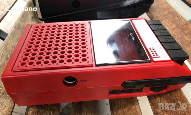 Касетофон Vintage SANYO M2541E-като Нов!, снимка 5 - Радиокасетофони, транзистори - 54654872