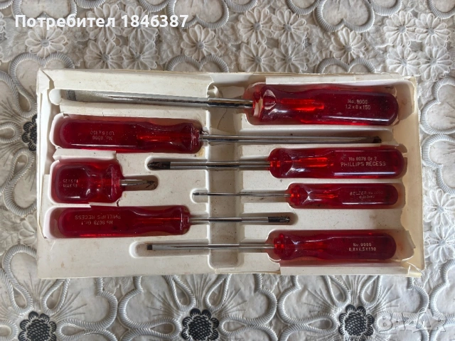 Комплект отвертки Belzer Germany, снимка 2 - Отвертки - 54901011