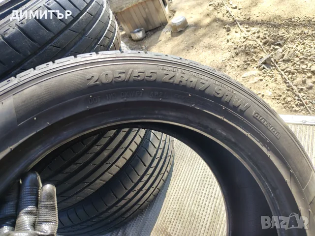 4бр.летни гуми KUMHO 205 55 17 DOT21 цена за брой, снимка 6 - Гуми и джанти - 55697659