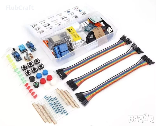 ESP 32 Starter Kit – Комплект за начинаещи ESP 32, снимка 3 - Друга електроника - 54899946