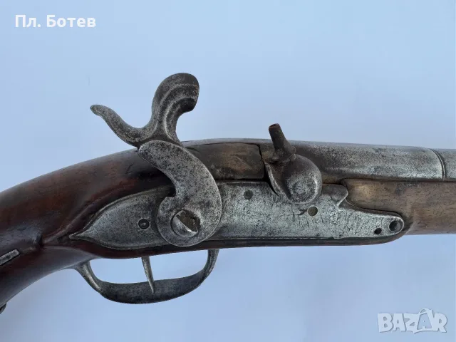 Стар османски капсулен пищов, снимка 3 - Антикварни и старинни предмети - 55542974