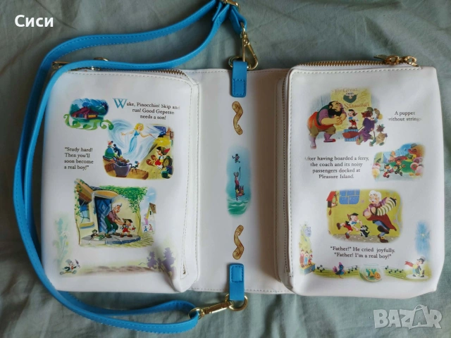 Чанта на Дисни / Раница на Дисни, Disney,  Пинокио , снимка 8 - Чанти - 54309903