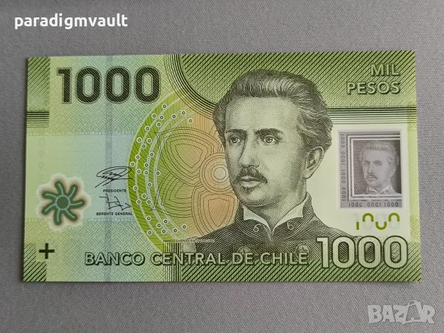 Банкнота - Чили - 1000 песо UNC | 2020г.