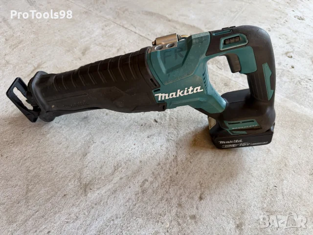 Makita DJR187 + 5Ah безчетков саблен трион, снимка 7 - Триони и циркуляри - 55361306