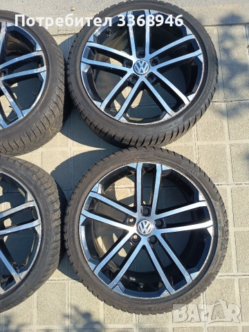 Оригинални джанти Фолксваген ГТИ ГТД 18" 5х112 GTI GTD 5x112 , снимка 4 - Гуми и джанти - 55252928