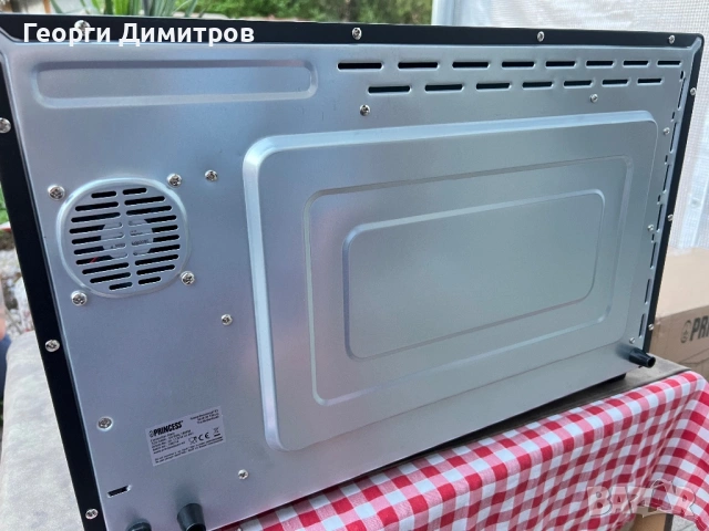 Фурна без котлони със вентилатор 45л, снимка 4 - Печки, фурни - 54349381