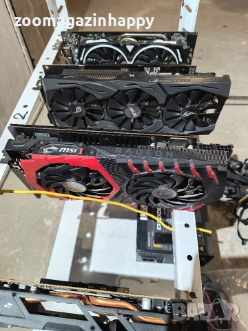Копачка mining rig, снимка 11 - Видеокарти - 54399153