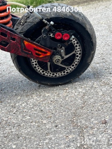 Ел тротинетка Kukirin g2 master v6 custom, снимка 7 - Велосипеди - 54767064