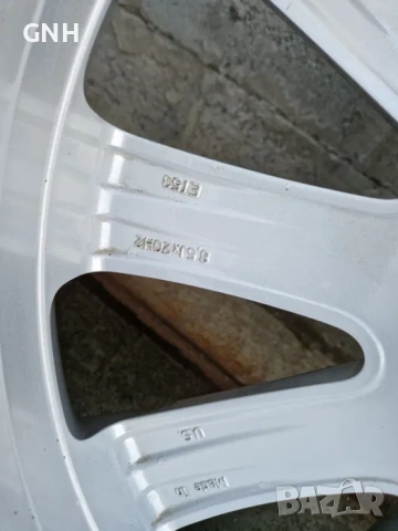 Джанти Mercedes 20 цола спорт пакет 5х112 8.5j et 29 на 53 275/50/20, снимка 11 - Гуми и джанти - 54576107