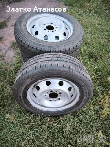 5х130 джанти с нови гуми