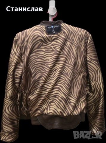 Дамско яке от естествена кожа, снимка 3 - Якета - 54171865