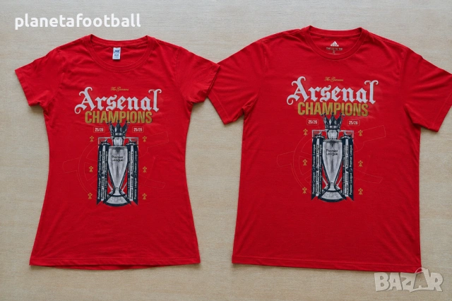 ТЕНИСКИ Арсенал Шампион 25/26!ARSENAL CHAMPIONS!