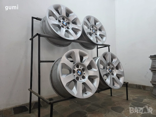 4бр 16ски джанти за BMW 5x120мм A161434, снимка 6 - Гуми и джанти - 54773650