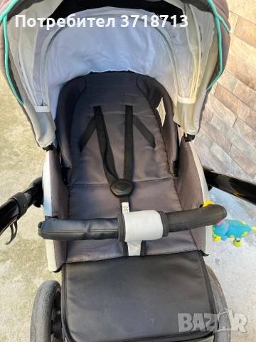 Количка Milu Kids бебешка количка 2в1, снимка 9 - Детски колички - 54660492