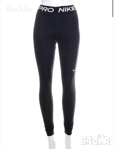 Nike Pro дамски черен клин S размер, снимка 2 - Клинове - 54591310